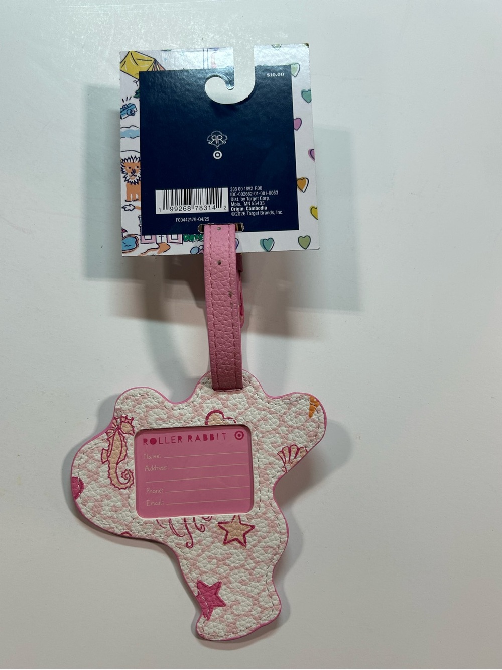 NEW (2) Roller Rabbit x Target Monkey Luggage Tags - Picture 3 of 8